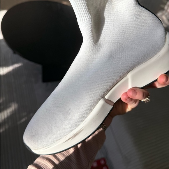 Alo White Sock Sneakers - Picture 5 of 11